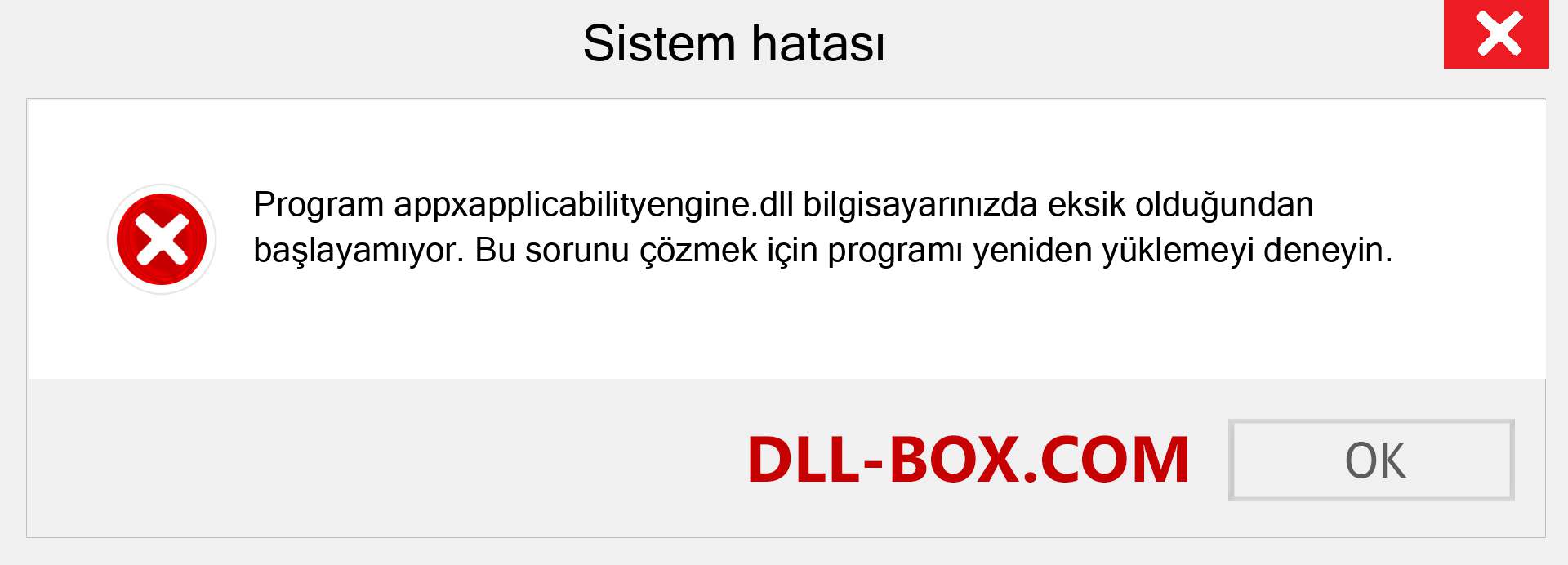 appxapplicabilityengine.dll dosyası eksik mi? Windows 7, 8, 10 için İndirin - Windows'ta appxapplicabilityengine dll Eksik Hatasını Düzeltin, fotoğraflar, resimler